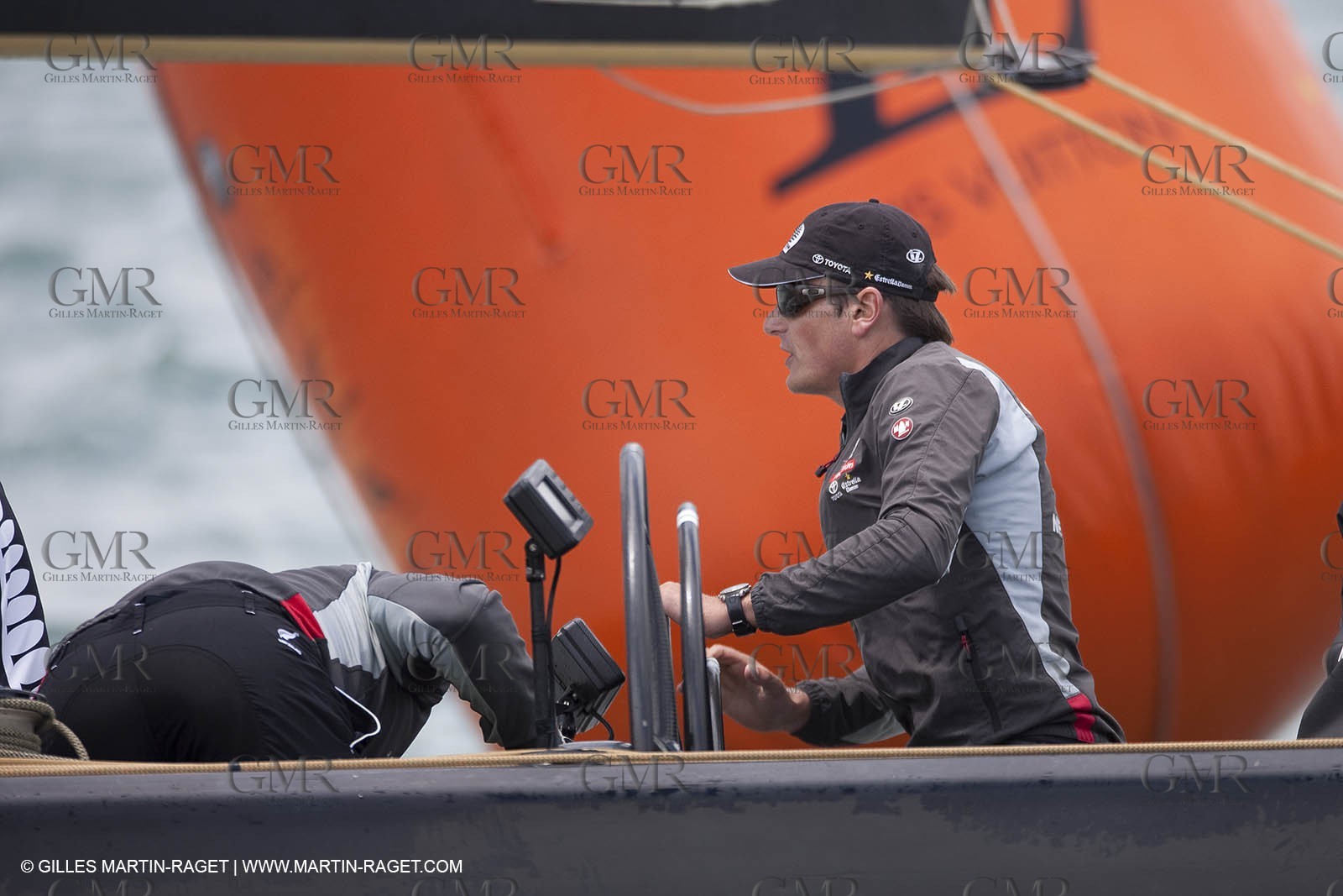 30 01 2009 - Auckland (NZL) -  Louis Vuitton Pacific Series -  Racing Day 1 - Emirates Team New Zealand Vs Damiani Italia