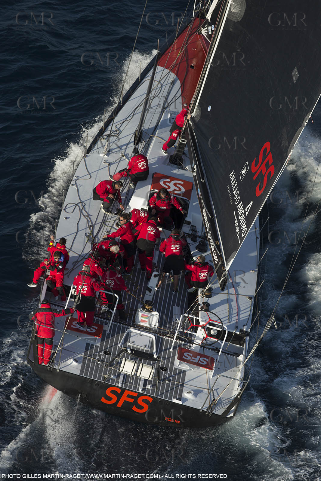 24 mars 2016   Marseille (FRA,13), SFS II (skipper Lionel Péan), dernière sortie d'entraînement avant la SNIM