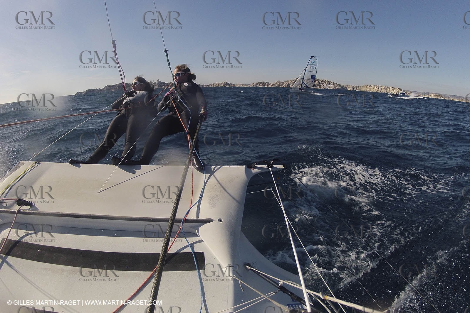 21 03 2013 - Marseille (FRA,13) - Essai du 49er FX