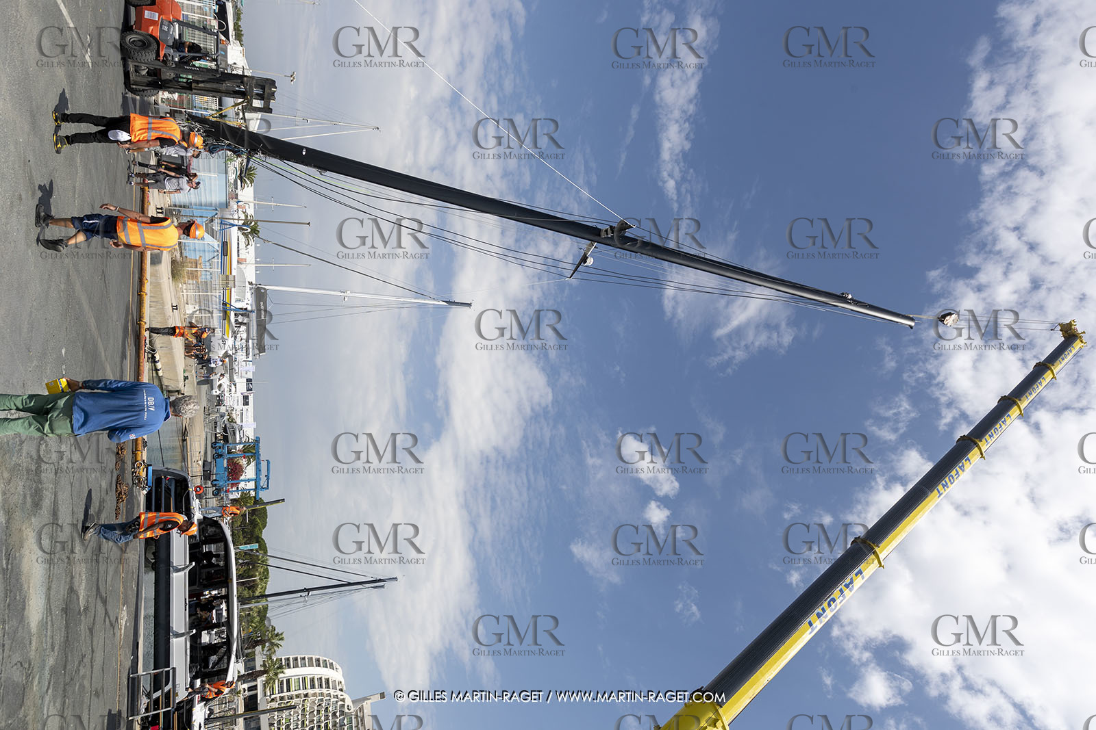 22 07 2020, La Grande Motte (FRA), Gunboat, Gunboat 68 SeaTilt launch