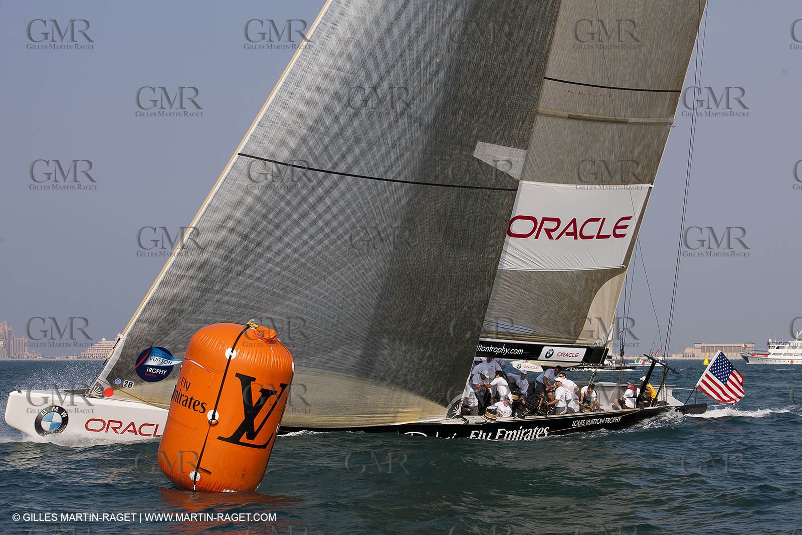 23 11 2010 - Dubai (UAE) - Dubai Louis Vuitton Trophy -  Round 2 - BMW ORACLE Racing Vs Mascalzone Latino