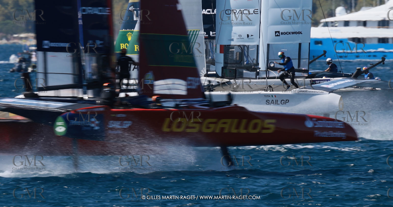 10 09 2025, Saint-Tropez,(FRA), Rockwool SailGP France Saint-Tropez, Race Day 1