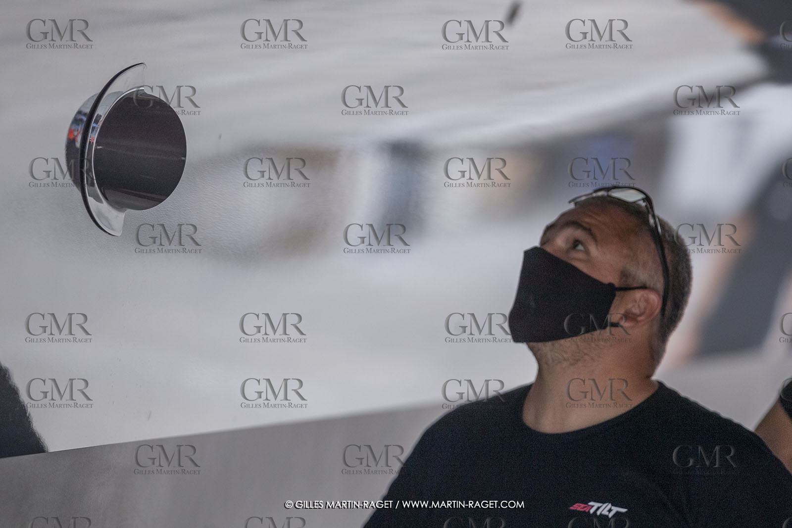 21 07 2020, La Grande Motte (FRA), Gunboat, Gunboat 68 SeaTilt out of the shed