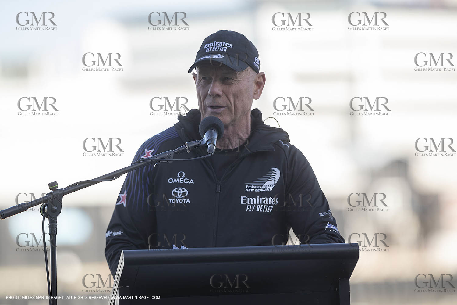 19 11 2020, AUckland (NZL), Emirates Team New Zealand boat  2 Te RehutaI Launch, Grant Dalton