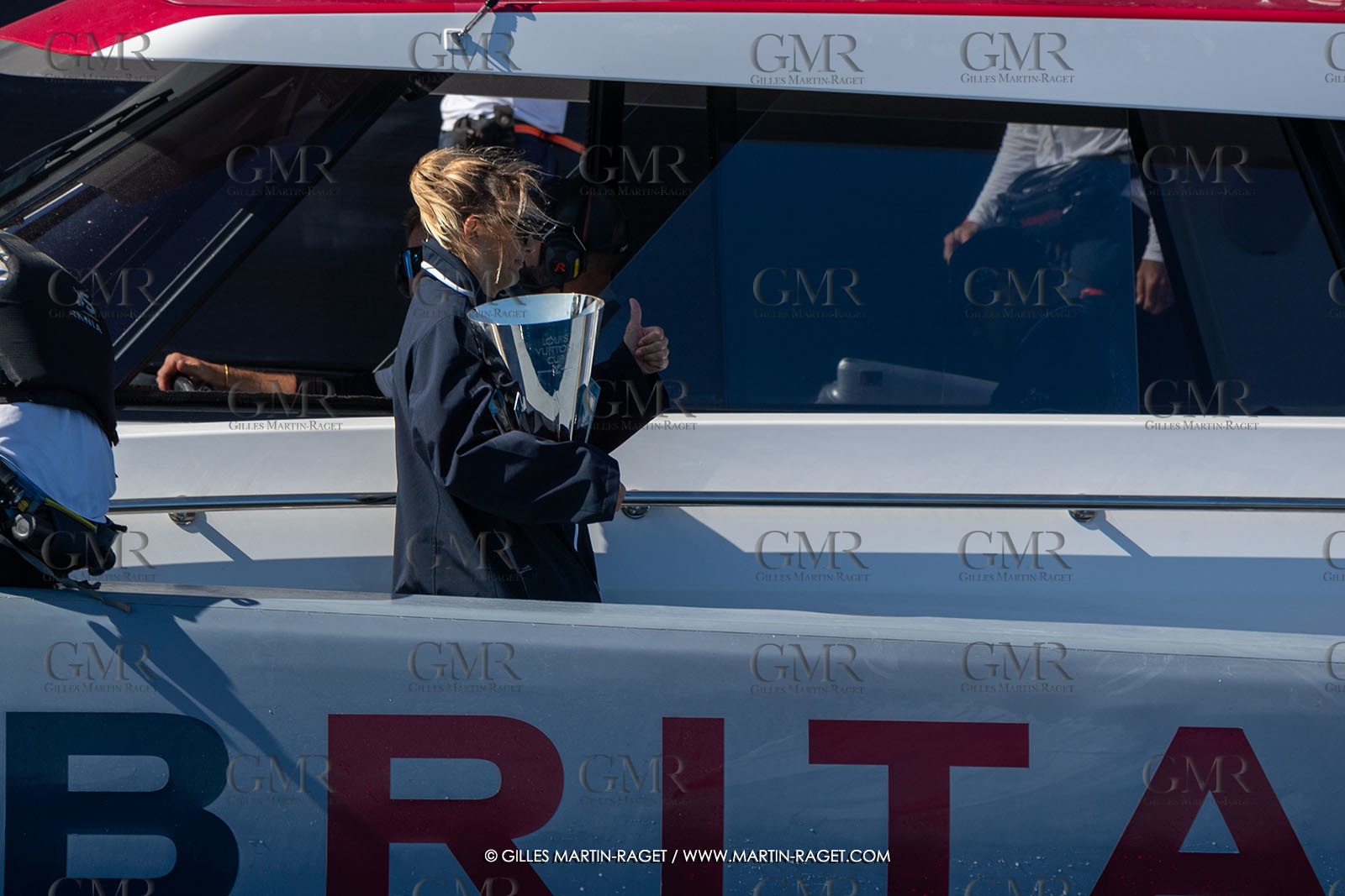 04 10 2024, Barcelona (ESP), 37th America's Cup, Louis Vuitton Cup Final, Race Day 7