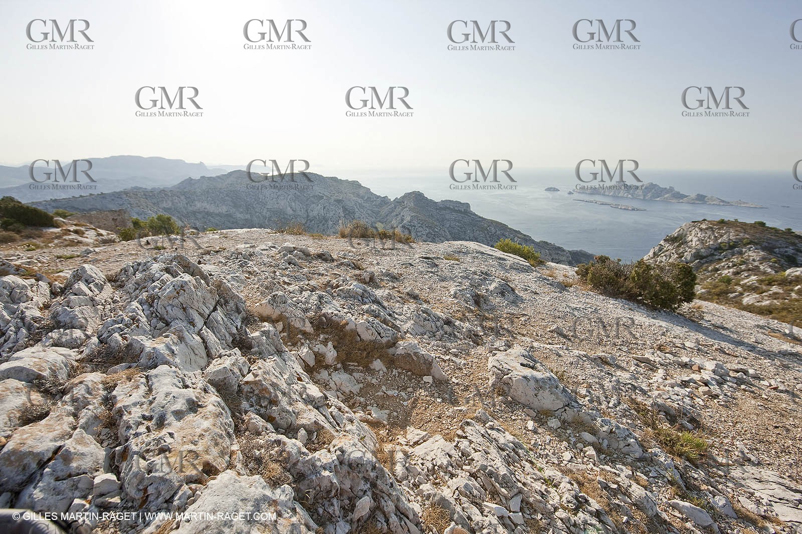 10 09 2009 - Marseille (FRA, 13) - Les Calanques - Massif de Marseilleveyre - At the top