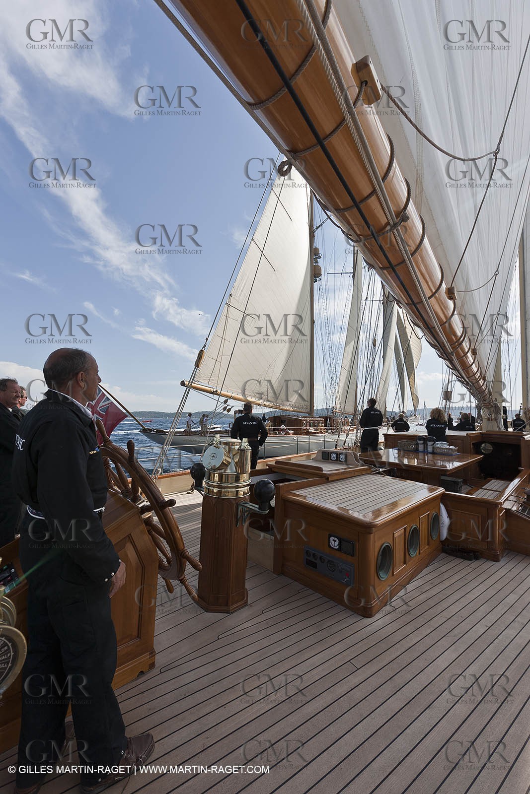 30 09 2010 - SainTropez (FRA,13) - Voiles de Saint Tropez 2010 - onboard Atlantic