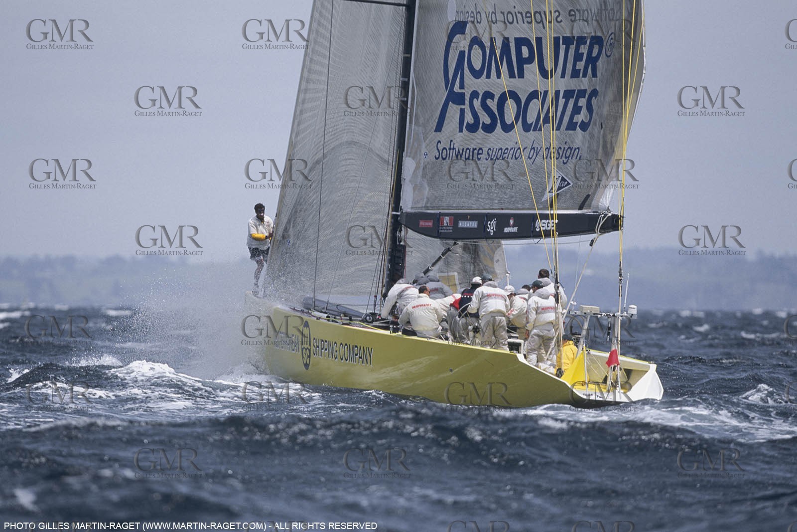 Sailing, Yacht Racing, America's Cup XXX, Auckland (NZL), 2000, Be Happy