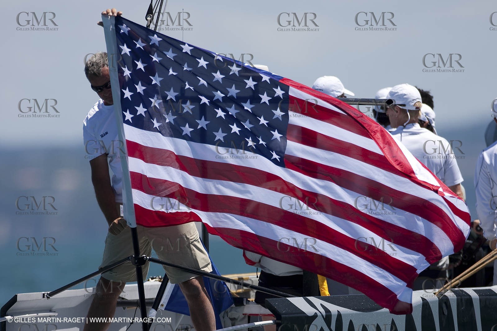 26 01 2009 - Auckland (NZL) - Louis Vuitton Pacific Series - BMW ORACLE Racing - Training