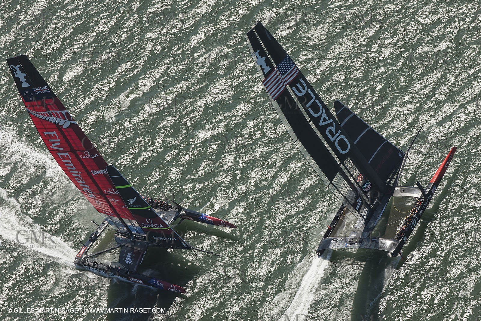 07 09 2013 - San Francisco (USA,CA) - 34th America's Cup - Final Match - Race Day 1