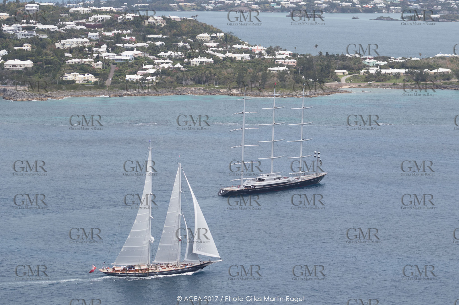 15 06 2017 - Bermuda (BDA) - 35th America's Cup Bermuda 2017 - Super Yacht America's Cup Regatta, Day 3