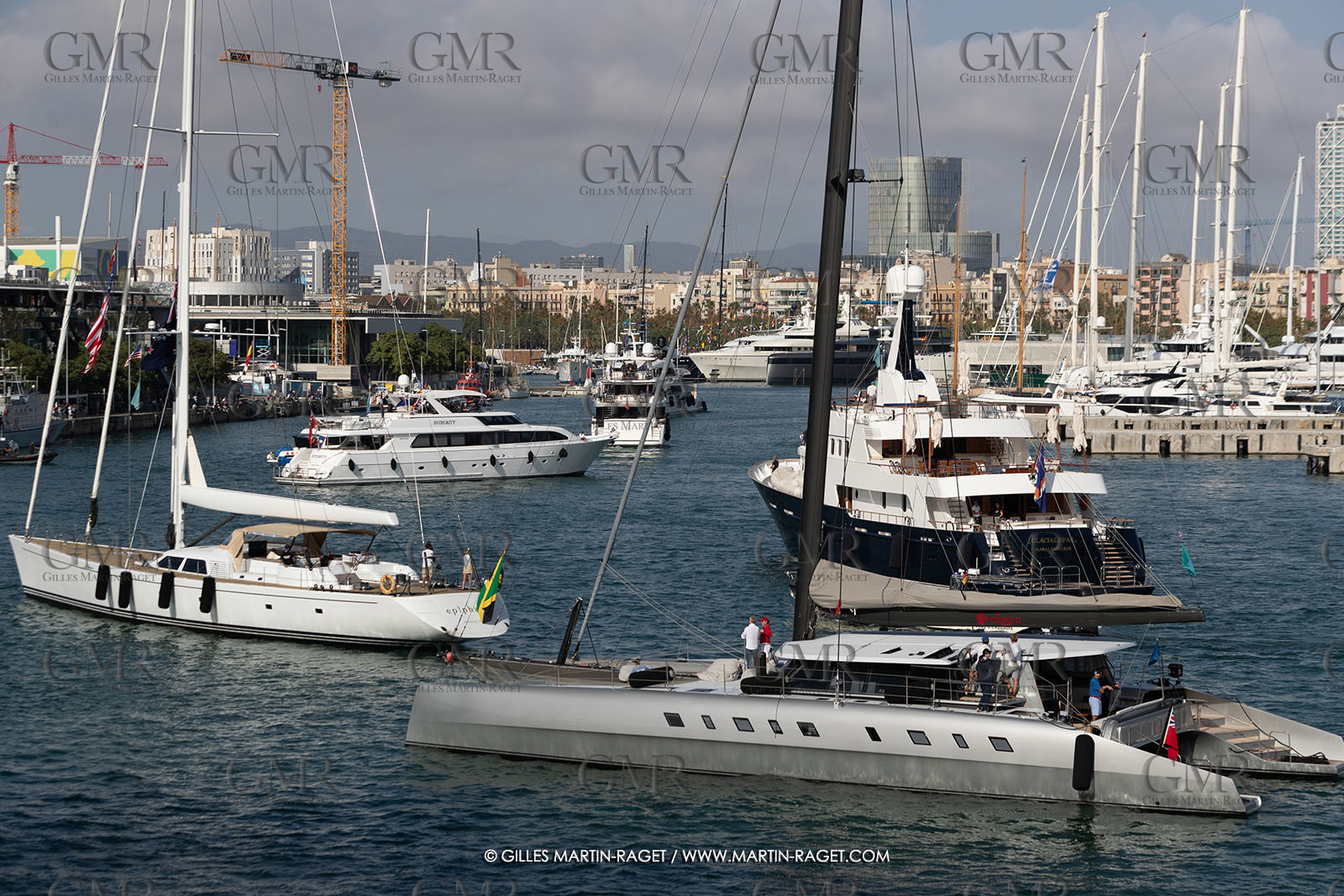 13 10 2024, Barcelona (ESP), Louis Vuitton 37th America's Cup, Final Match, Race Day 2