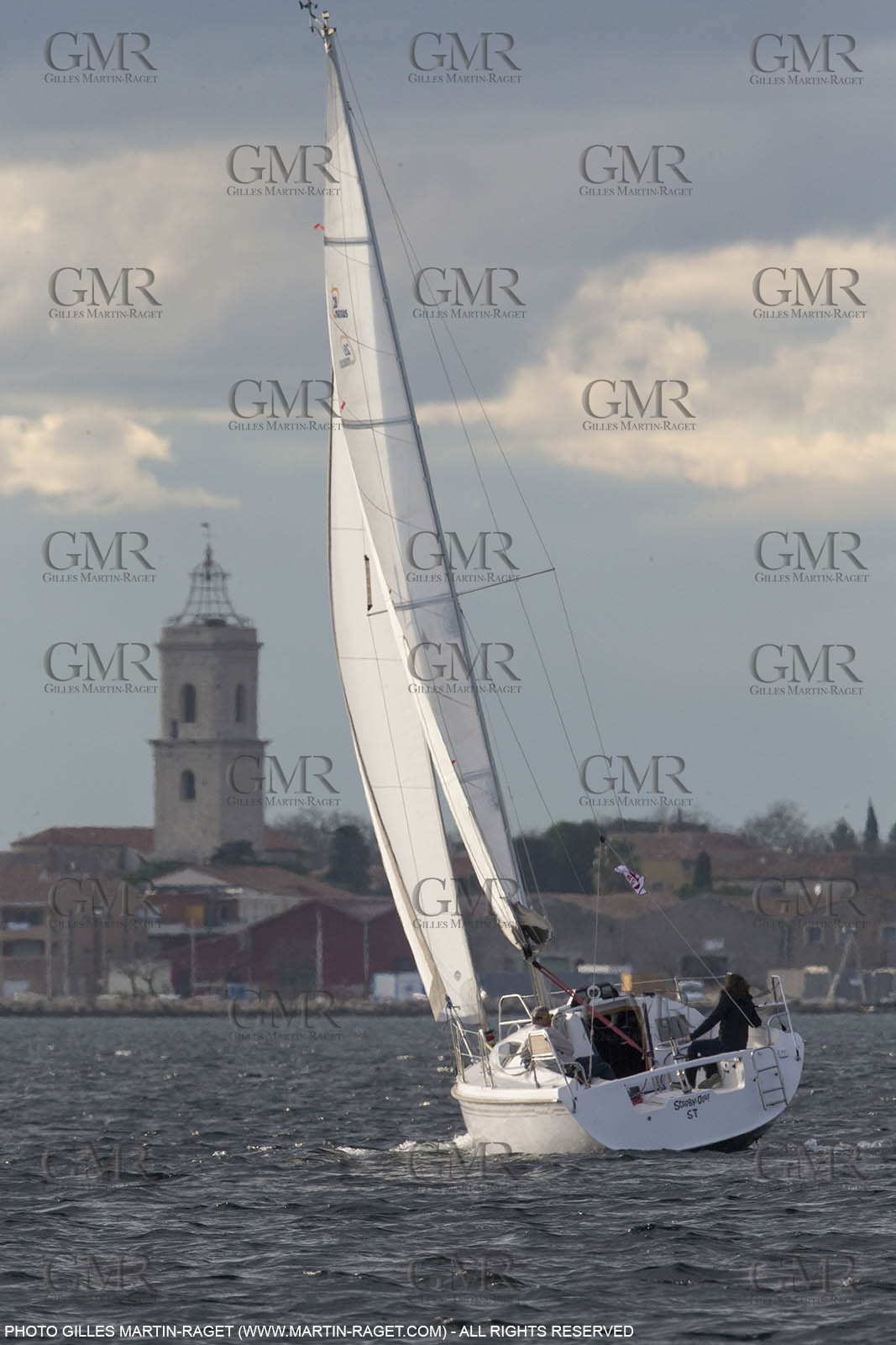 28 01 2016, Sète (FRA,34), Cruising on Thau Basin, Marseillan