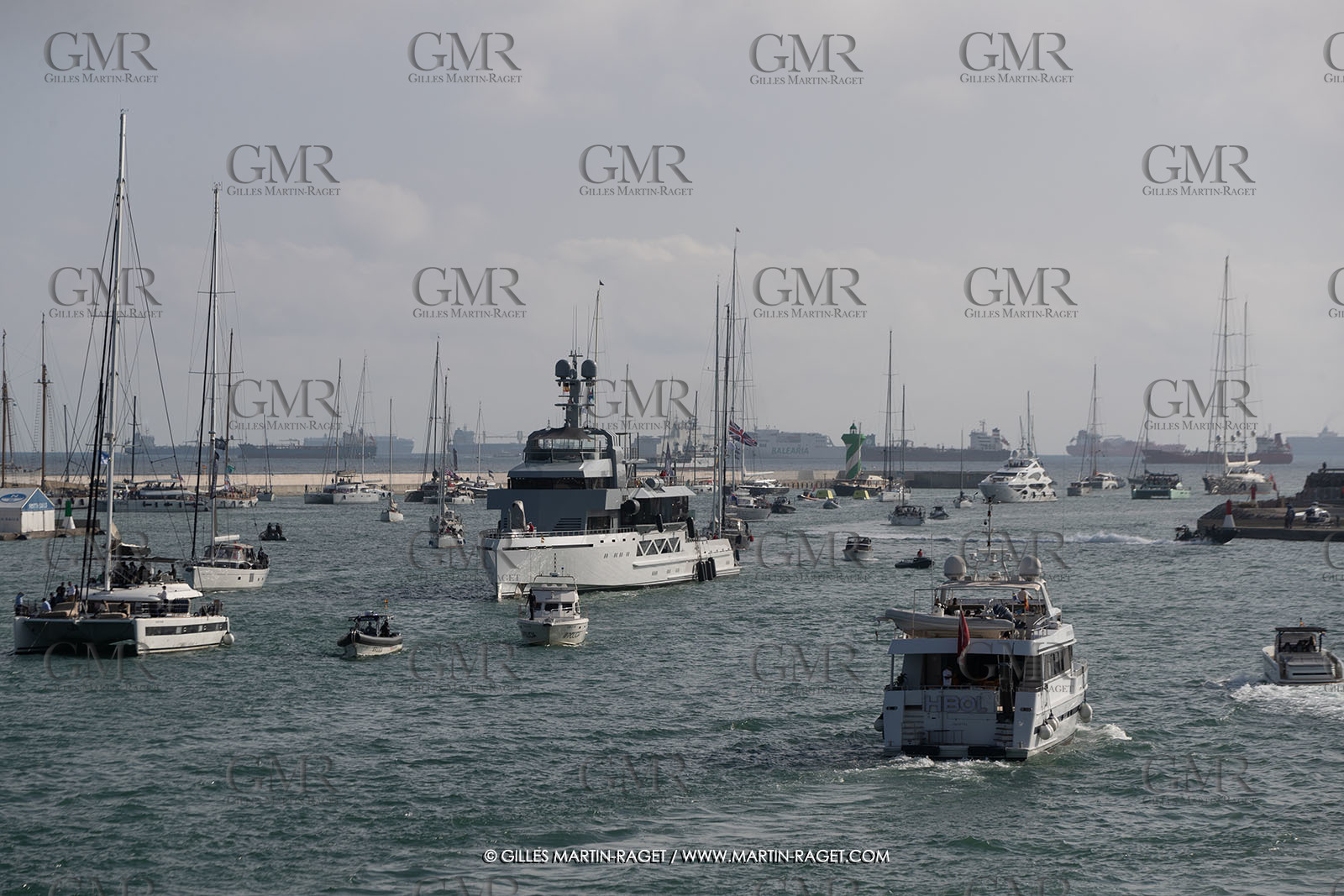 13 10 2024, Barcelona (ESP), Louis Vuitton 37th America's Cup, Final Match, Race Day 2