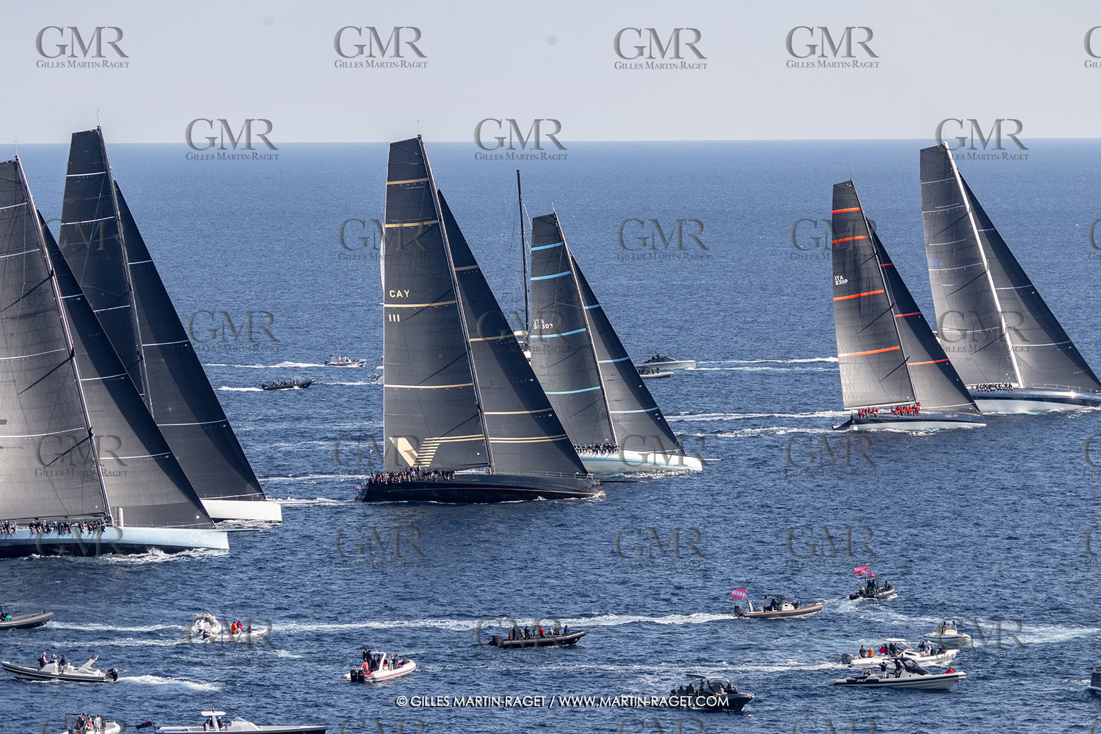 04 10 2025, Saint-Tropez (FRA), Les VoIles de Saint-Tropez 2025, Race Day 6