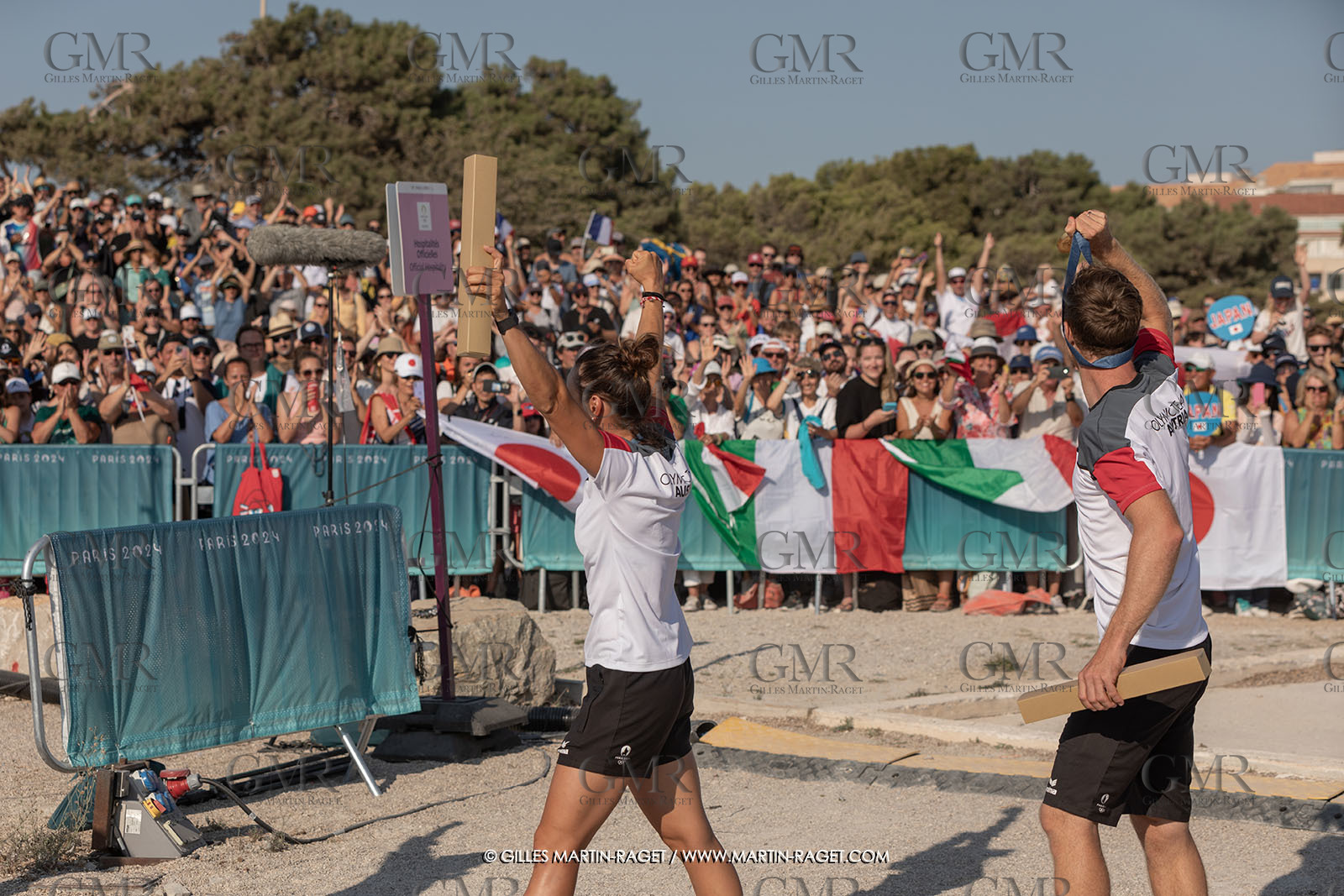 08 08 2024, Marseille (FRA), Paris 2024 Olympic Games, Sailing, Race Day 12