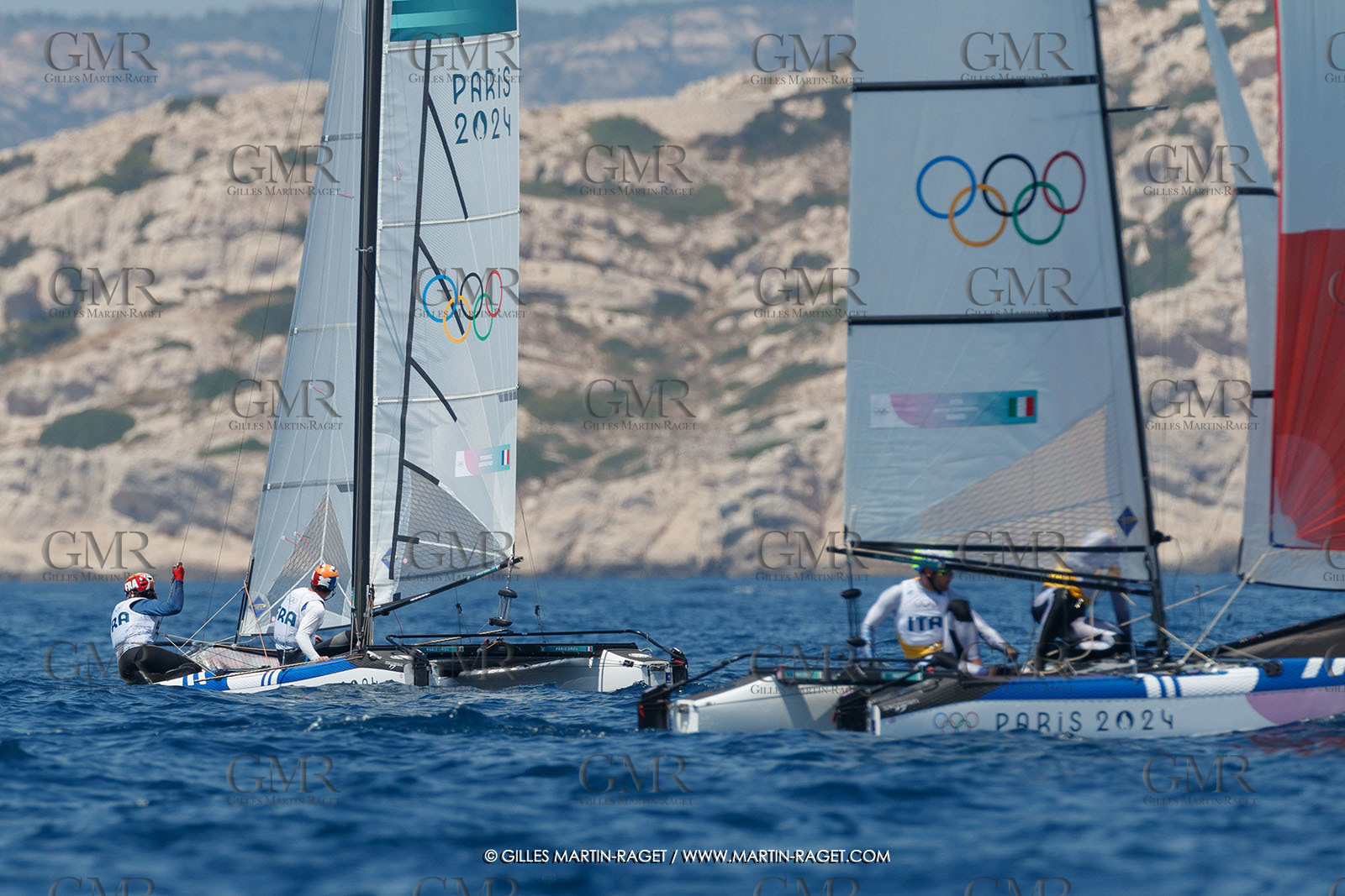 05 08 2024, Marseille (FRA), Paris 2024 Olympic Games, Sailing, Race Day 8