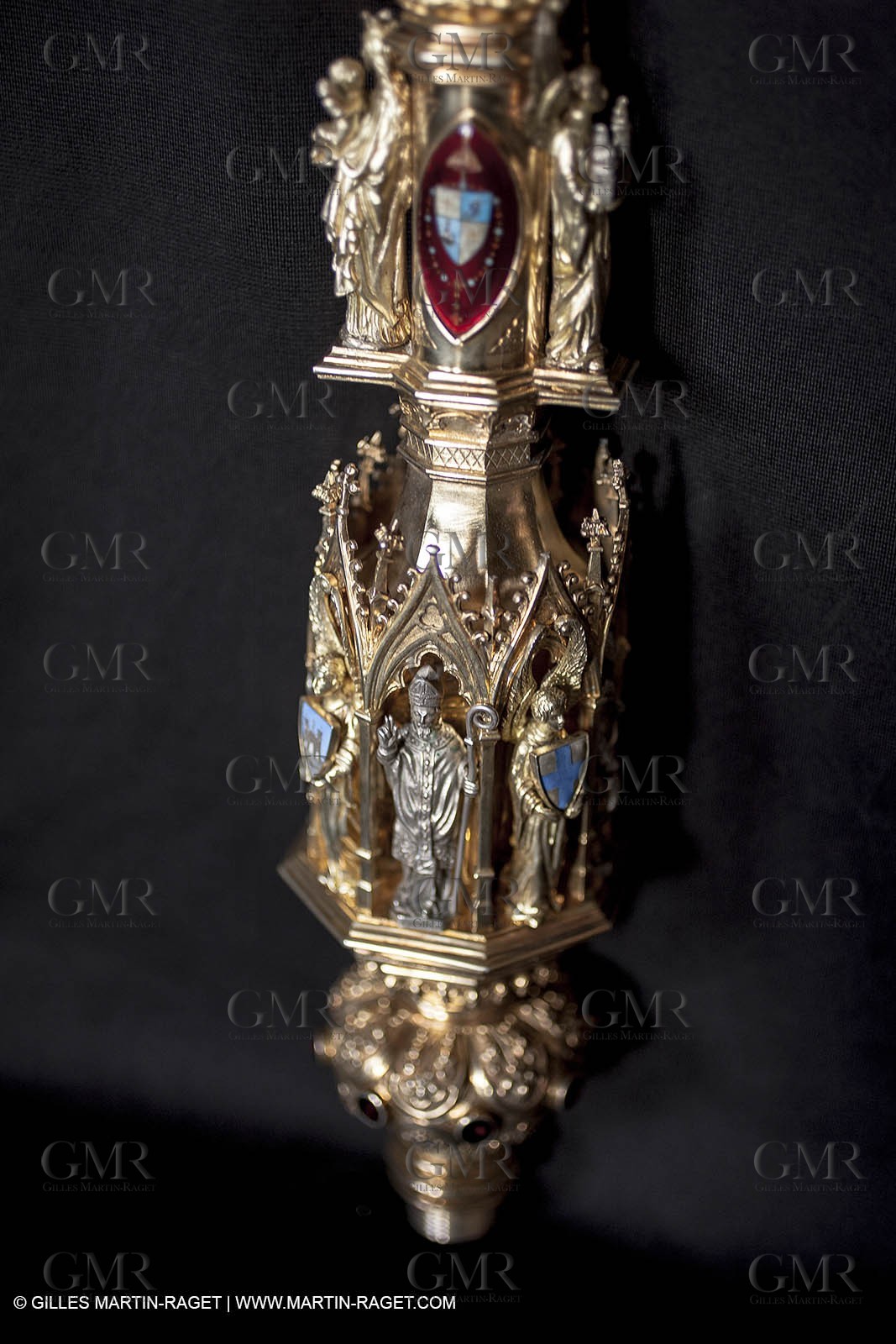 04 02 2013 - Marseille(FRA,13), Notre Dame de la Garde,liturgical silverware
