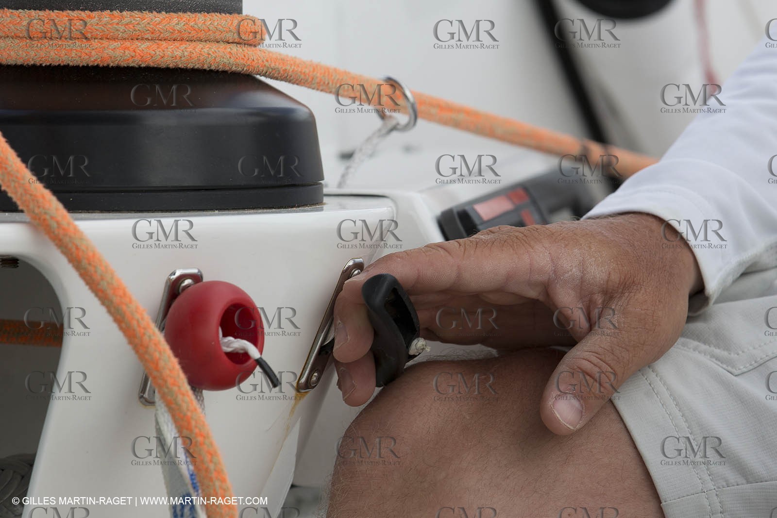 05 07 2012 - New York (USA) - Ocean Krys Race - Speed runs in fornt of NY city