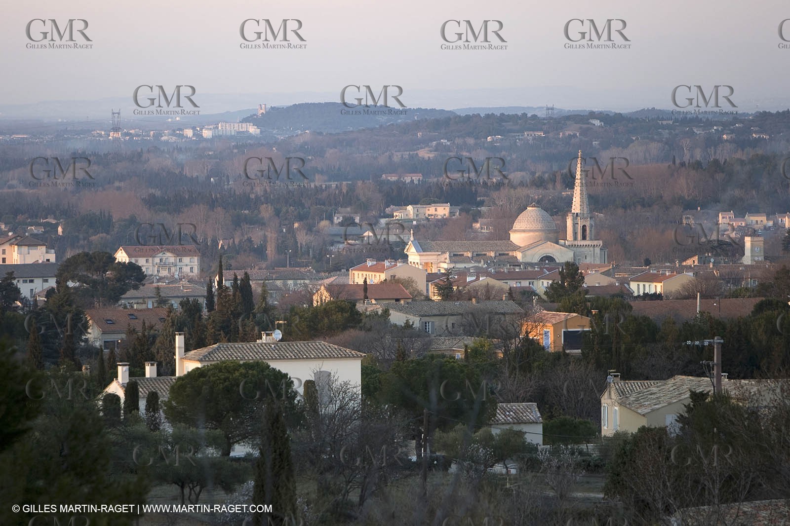 16 02 2008 - Les Baux de Provence (FRA, 13) - Alpilles hills landscapes