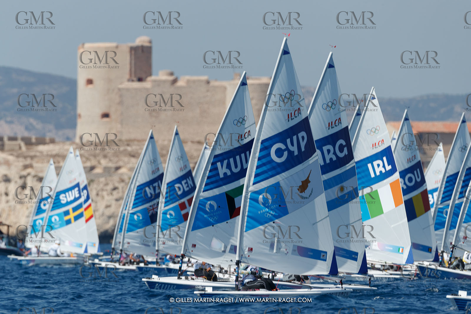 05 08 2024, Marseille (FRA), Paris 2024 Olympic Games, Sailing, Race Day 8