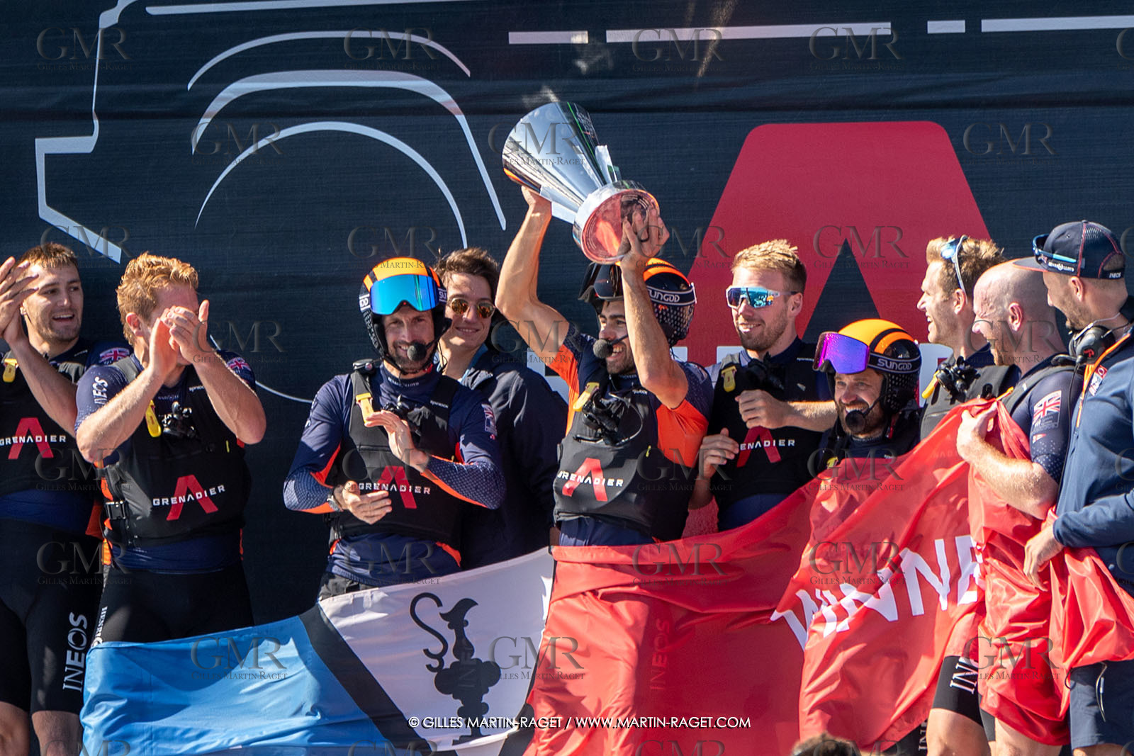 04 10 2024, Barcelona (ESP), 37th America's Cup, Louis Vuitton Cup Final, Race Day 7