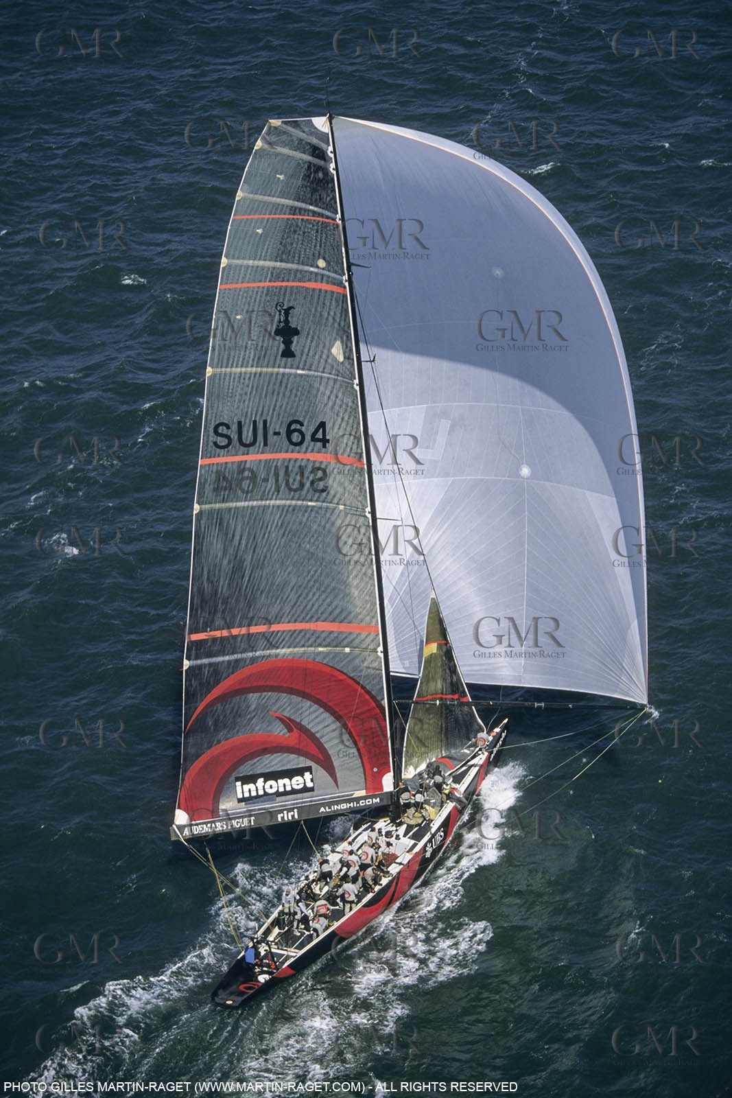 Yacht racing, 31st America's Cup 2003, Auckland (NZL) , Alinghi