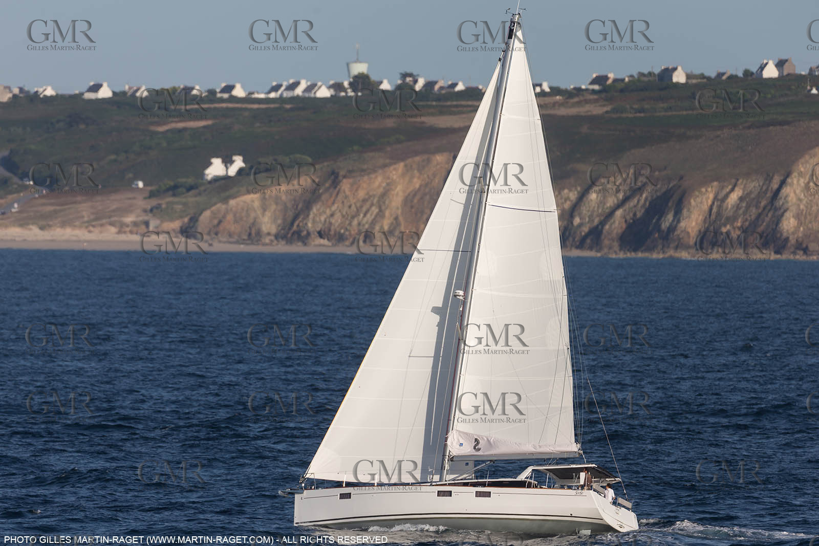 27 08 2016, Camaret-sur-mer (FRA,29), Chantier Bénéteau, Sense 57