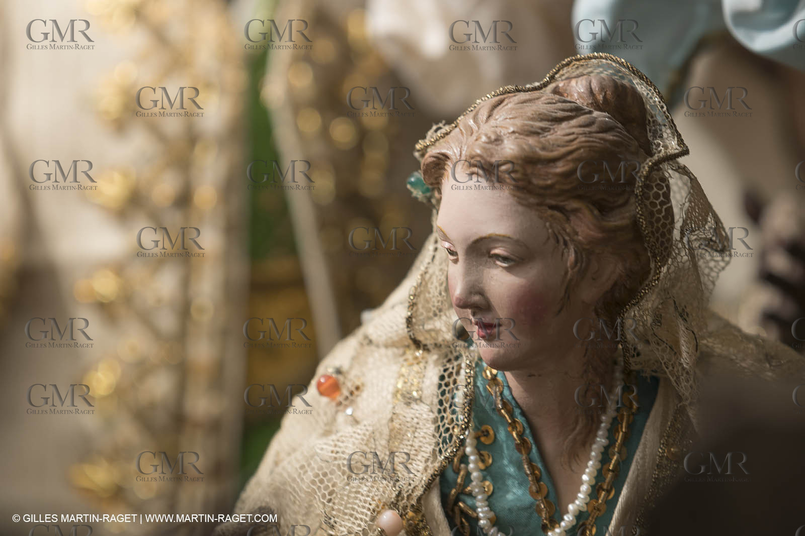 27 01 2018; L'isle sur Sorgue (FRA; 84); Les antiquaires; Crèche et santons de Jean-Jacques Bourgeois