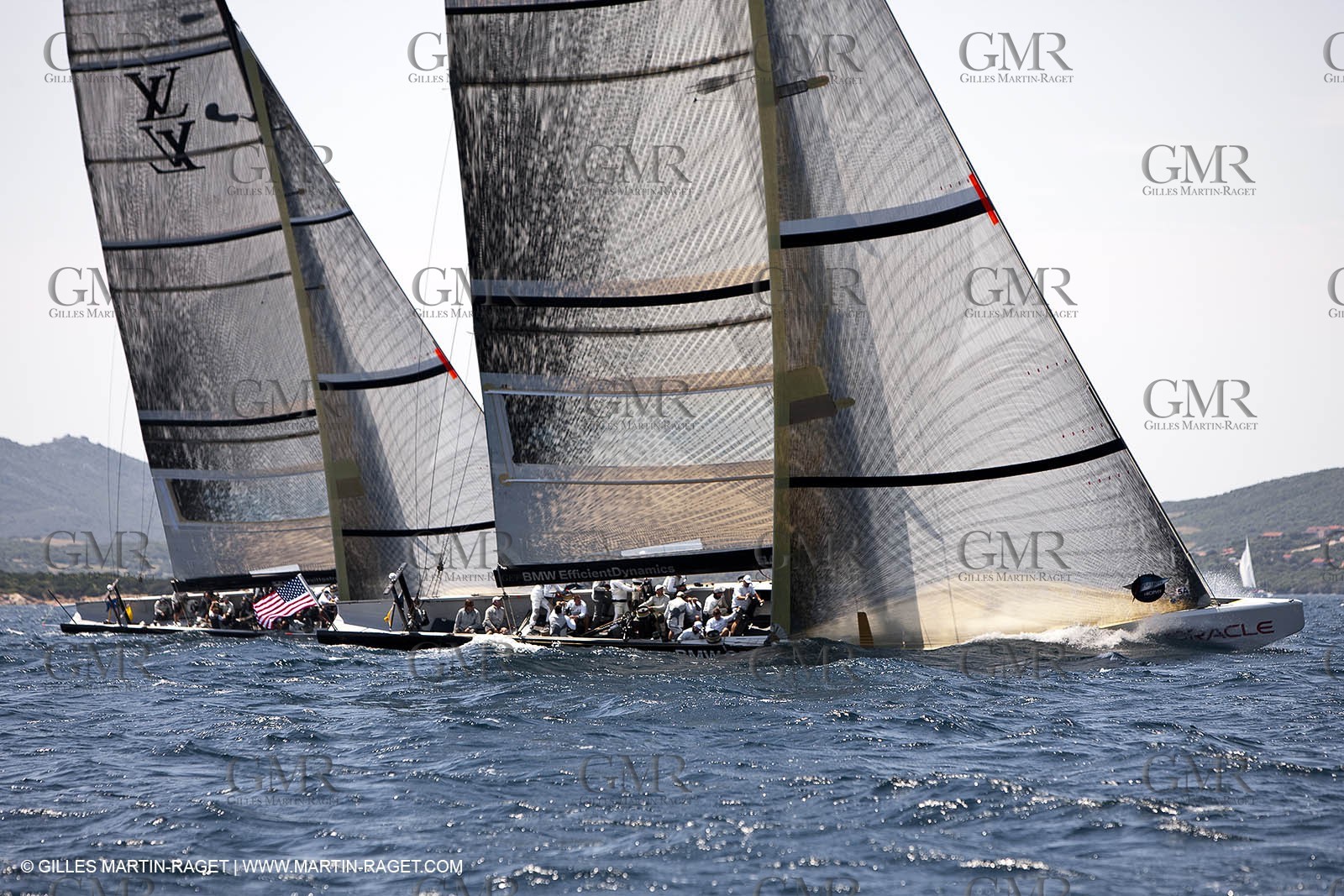 19 05 2010 - La Maddalena (ITA, Sardinia) Louis Vuitton Trophy - BMW ORACLE Racing - Training