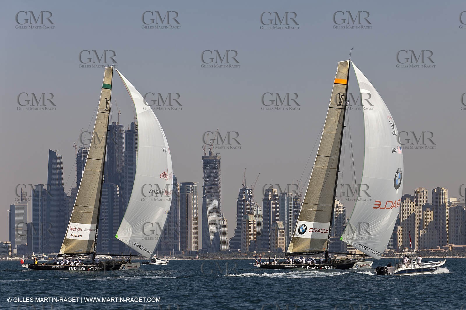 18 11 2010 - Dubai (UAE) - Dubai Louis Vuitton Trophy -  BMW ORACLE Racing Vs Mascalzone Latino