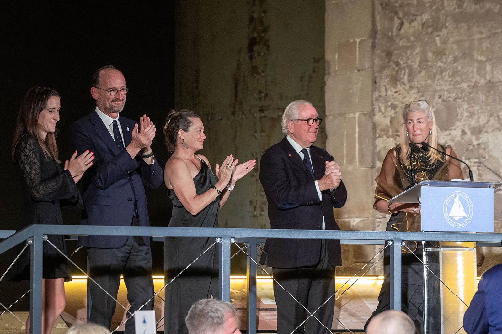 14 10 2024, Barcelona (ESP), Louis Vuitton 37th America's Cup, Final Match, Race Day 3, Hall Of Fame induction ceremony, Loréal