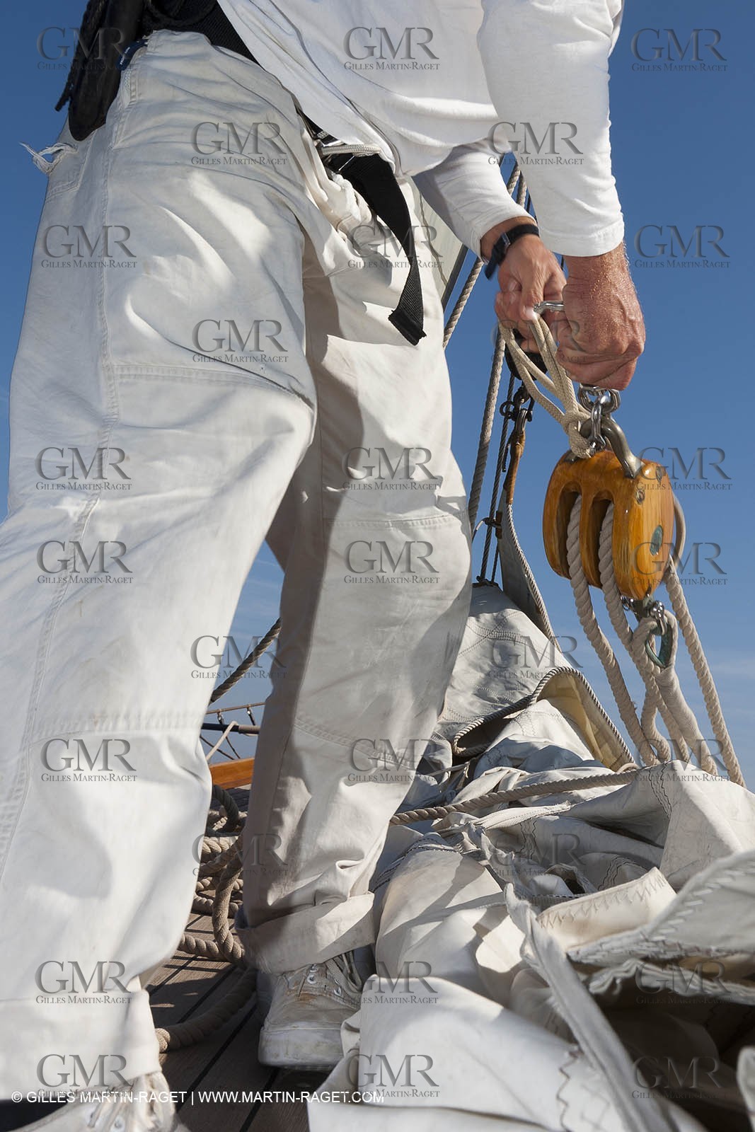 01 10 2011 - Saint Tropez (FRA,13) - Voiles de Saint Tropez 2011 - Classic Yachts - Day 5 - Onboard Mariquita