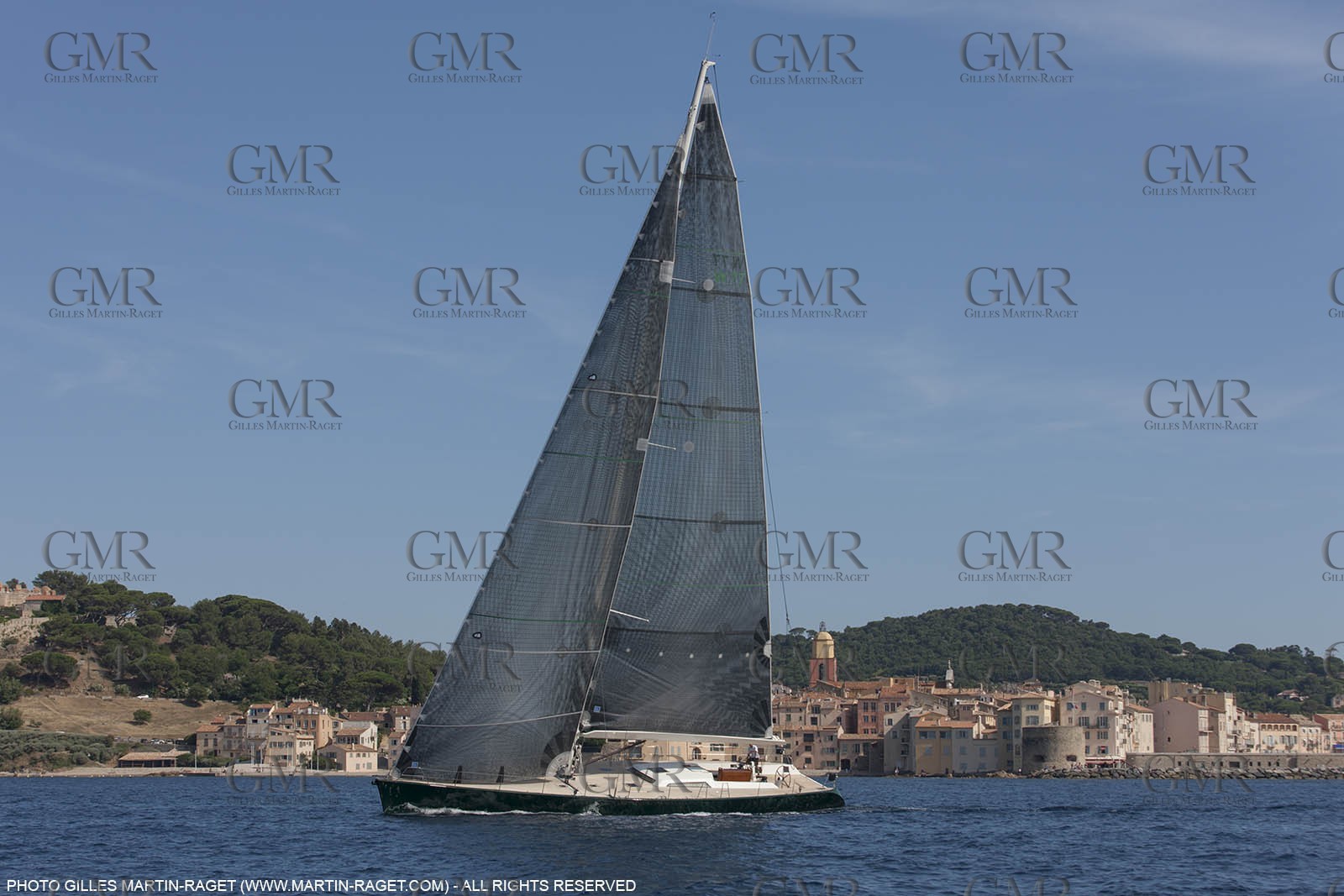 25 06 2015, Saint Tropez (FRA,83) , Sailing, Super yachts, Wally, Genie of The Lamp