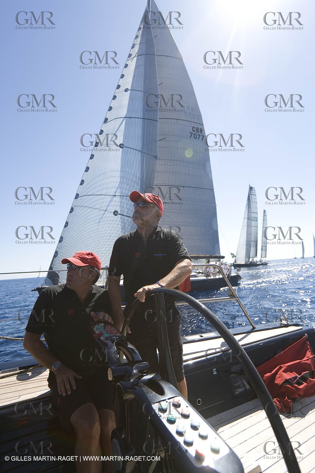 03 09 06 - Porto Cervo (Sardinia) - Maxi World Cup 2006 - A bord Wally 90 Tango