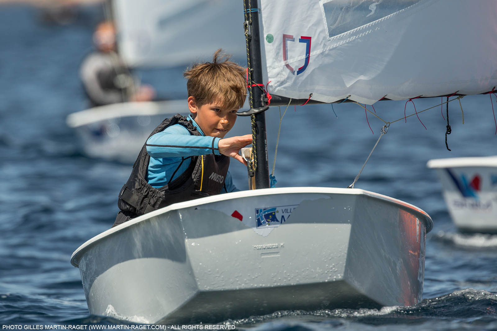 14 04 2016, Marseille (FRA,13), SNIM Dériveurs, Coupe Internationale de Printemps Optimist, Day 4
