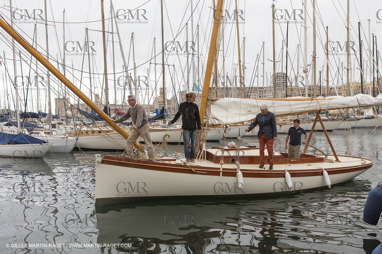27 04 2013 - Marseille (FRA), Baptême d'Alcyon à la Société Nautique de Marseille