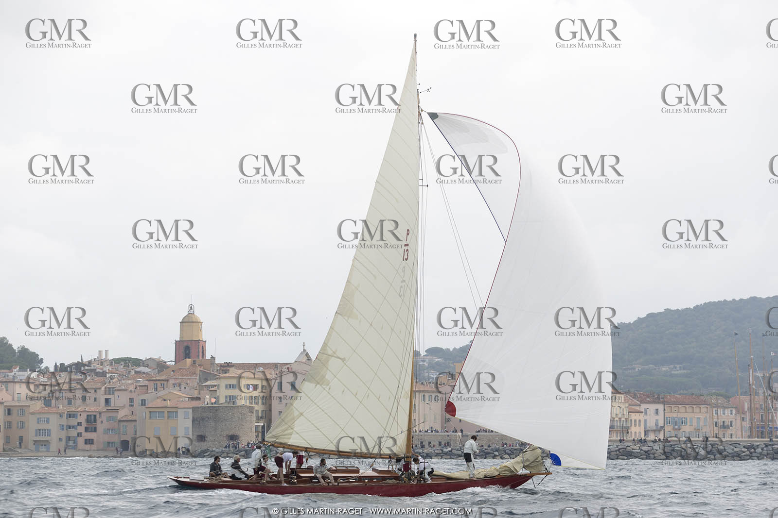 01 10 2017, Saint-Tropez (FRA,83), Les Voiles de Saint-Tropez 2017, Entrainements libres et arrivée de la Coupe du Yacht Club de France