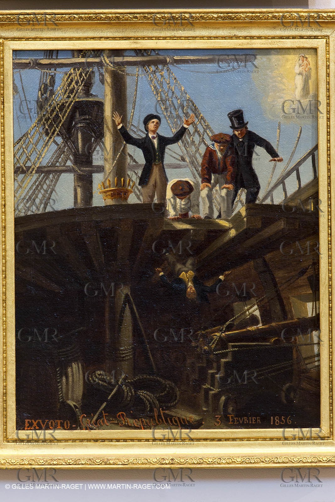 04 02 2013 - Marseille(FRA,13), Notre Dame de la Garde, Ex Voto