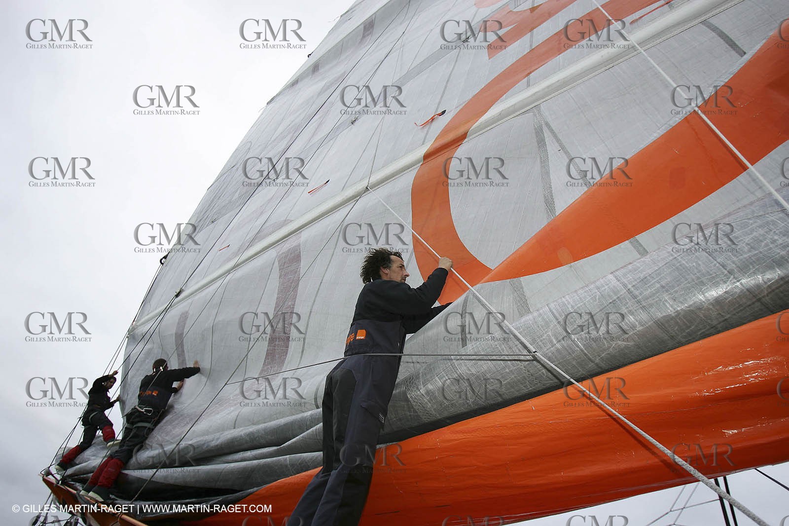 Orange II - Jules Verne Trophy 2005 - Traning Lorient