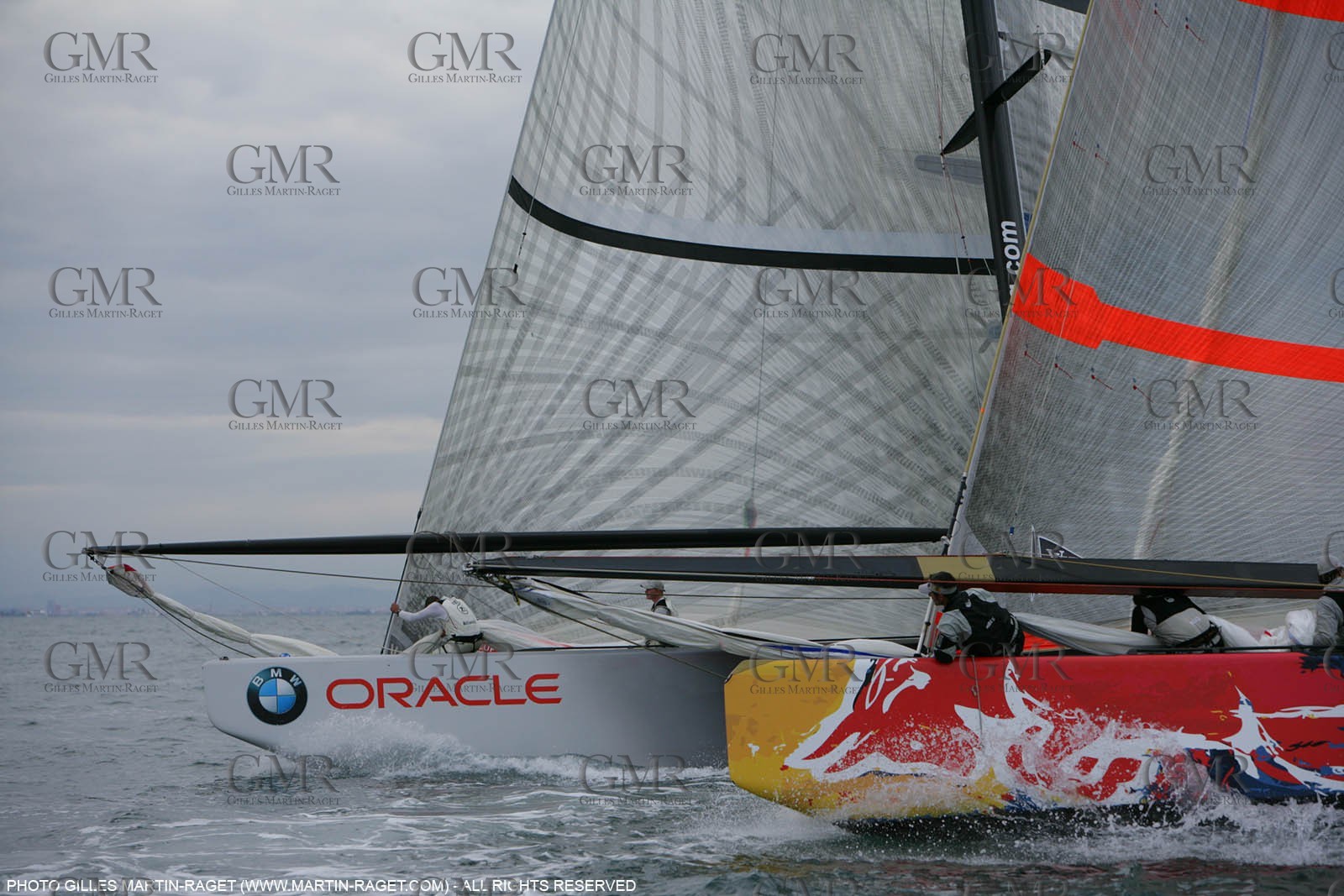 2 05 2007-Valencia (Spain)- 32nd America's Cup - Louis Vuitton Cup - RR2 - Day 4 - BMW ORACLE Racing