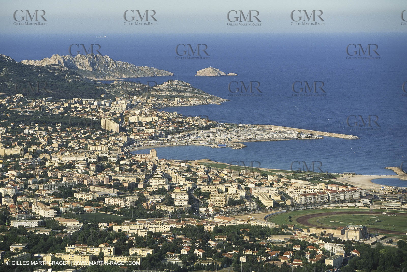 Bouches du Rhône, Marseille, (FRA,13) - Marseille vue du ciel