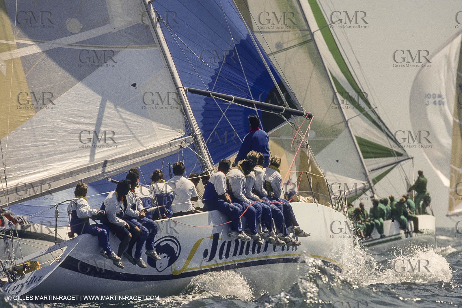 Sailing, Yacht Racing, Admiral's Cup, Cowes (UK, IOW)