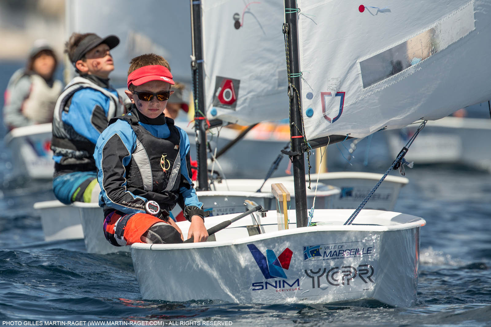 14 04 2016, Marseille (FRA,13), SNIM Dériveurs, Coupe Internationale de Printemps Optimist, Day 4