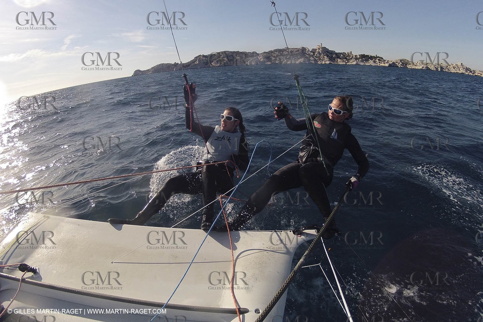 21 03 2013 - Marseille (FRA,13) - 49er FX test