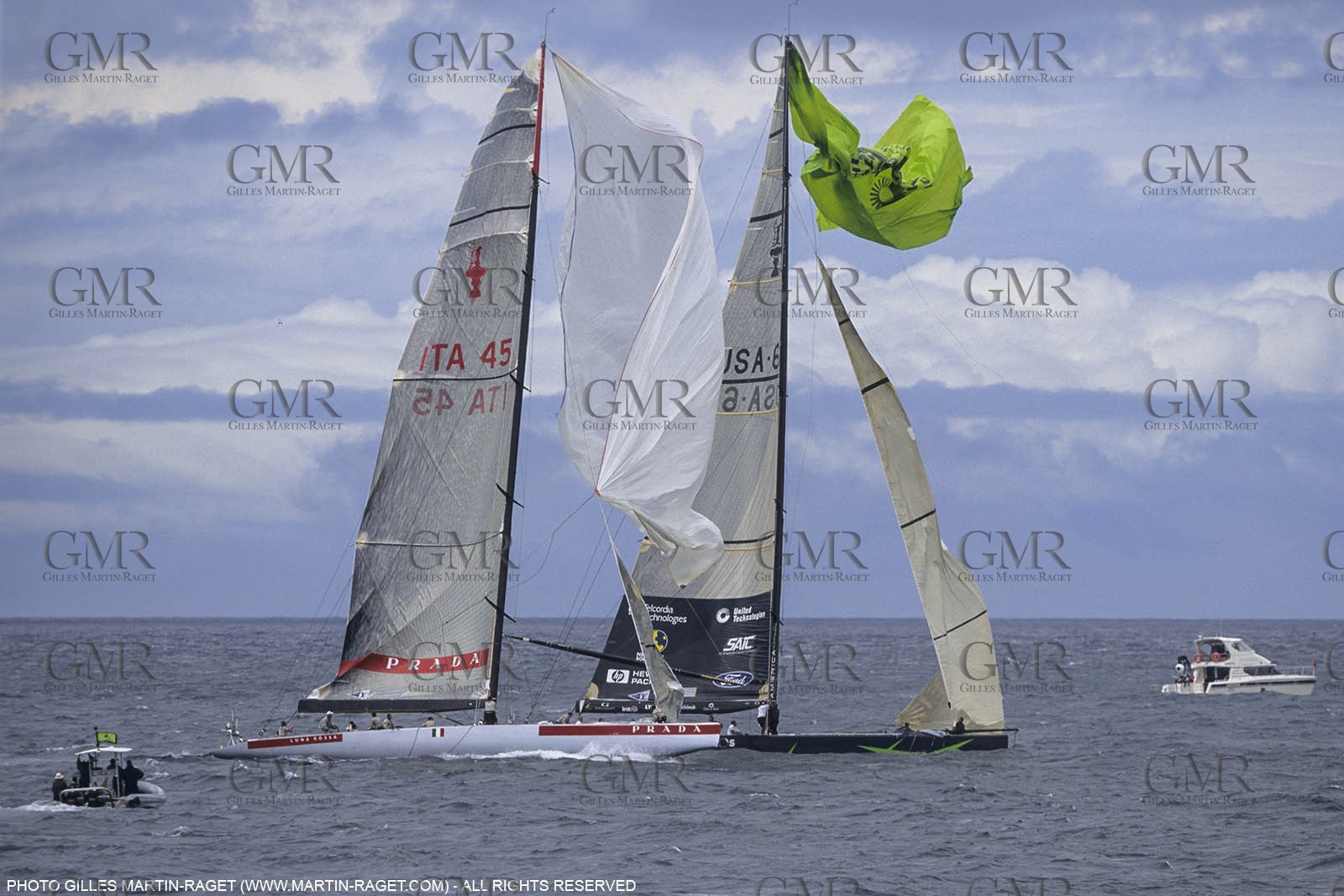 Courses à la voile, Coupe de l'America 2000, America's Cup 2000, Auckland (NZL), Luna Rossa