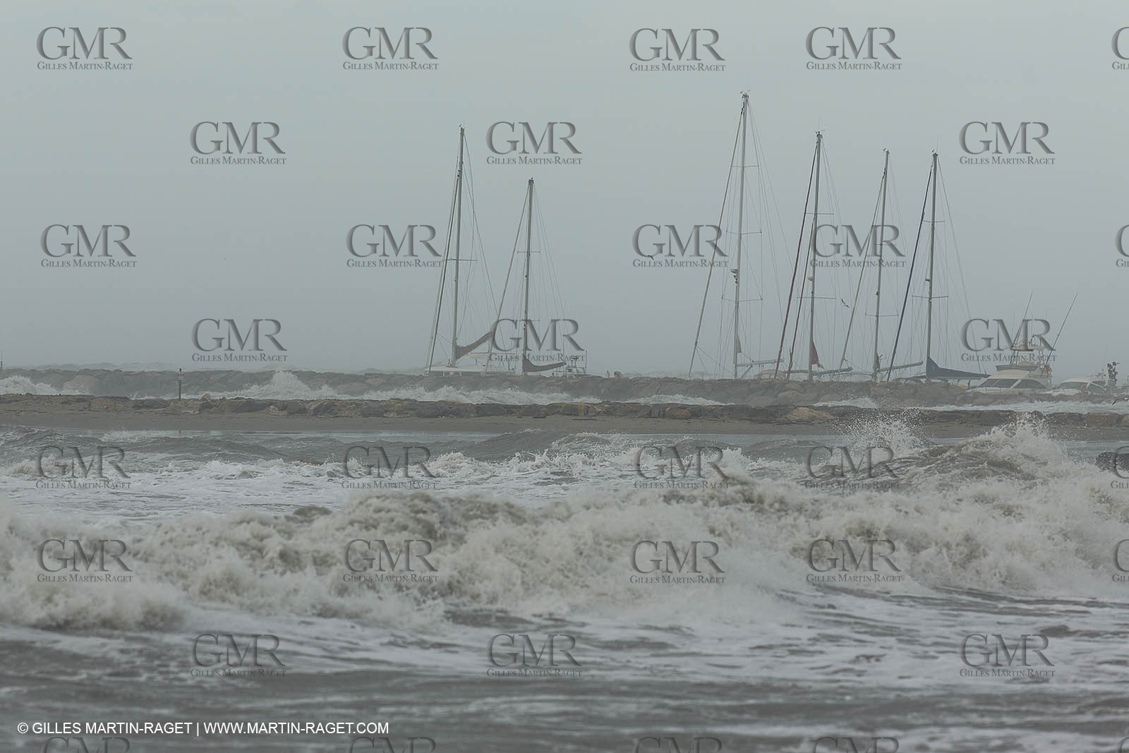 25 12 2013 - Les Saintes Maries de la Mer (FRA,13) - Winter storm