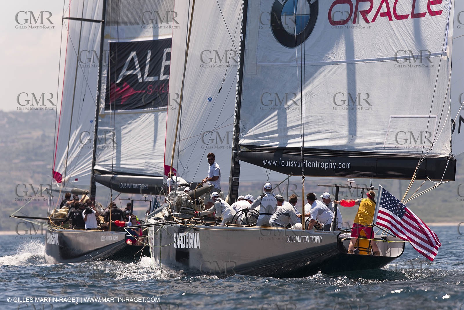 23 05 2010 - La Maddalena (ITA, Sardinia) Louis Vuitton Trophy - BMW ORACLE Racing - Racing Day 2