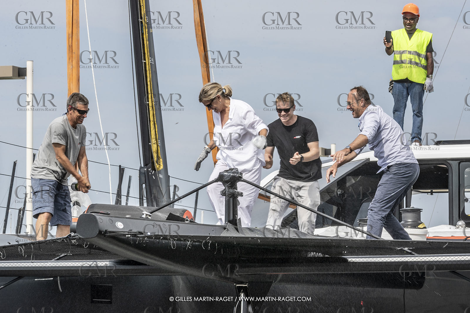 22 07 2020, La Grande Motte (FRA), Gunboat, Gunboat 68 SeaTilt launch