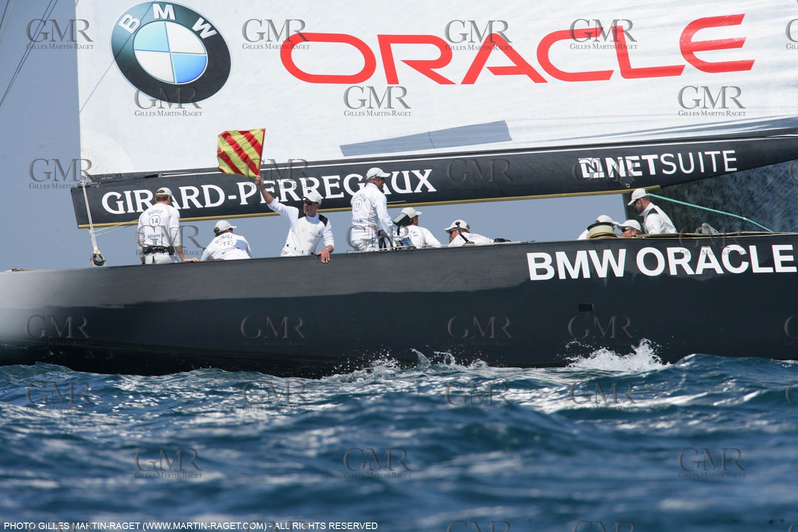 6 05 2007-Valencia (Spain)- 32nd America's Cup - Louis Vuitton Cup - RR2 - Day 8 - BMW ORACLE Racing